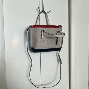 Coach Mollie tote bag in colorblock